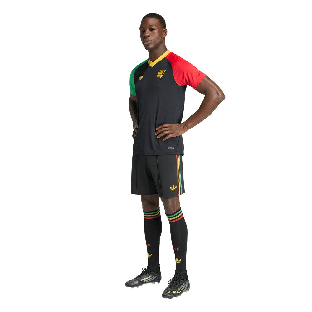 Adidas - Jamaica National Team 2026 Pre-Match Training Jersey - Black