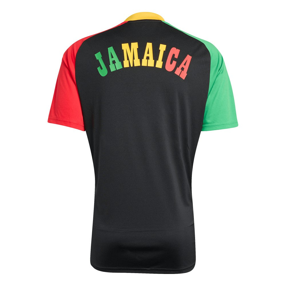 Adidas - Jamaica National Team 2026 Pre-Match Training Jersey - Black