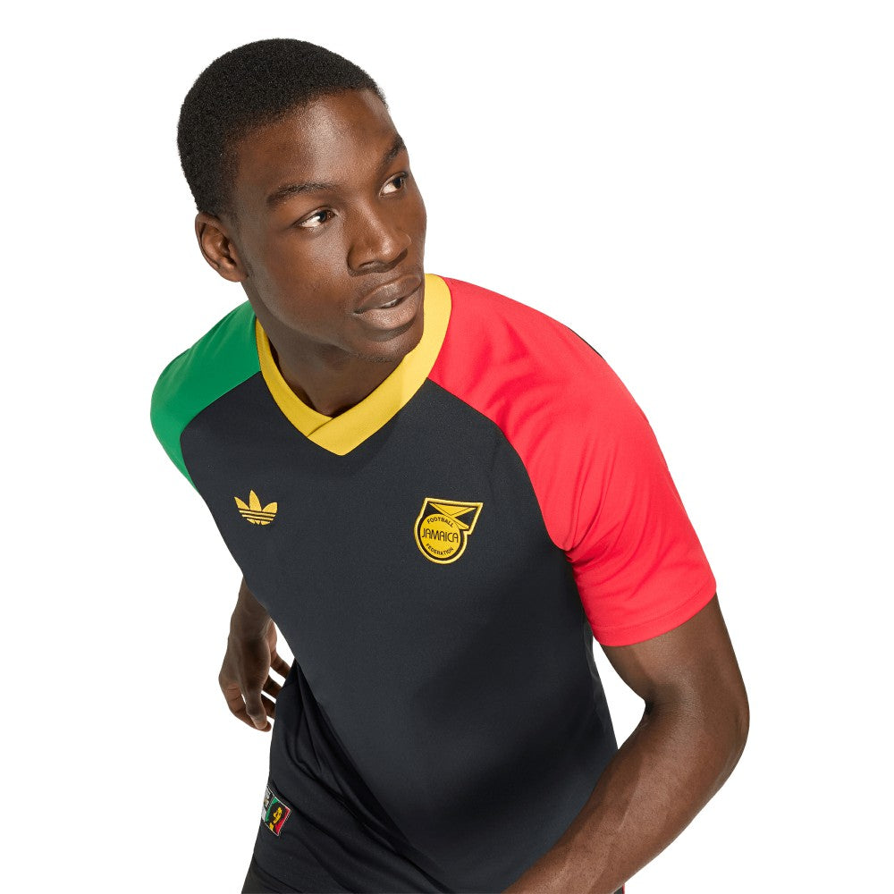 Adidas - Jamaica National Team 2026 Pre-Match Training Jersey - Black