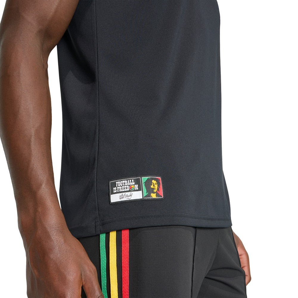 Adidas - Jamaica National Team 2026 Pre-Match Training Jersey - Black