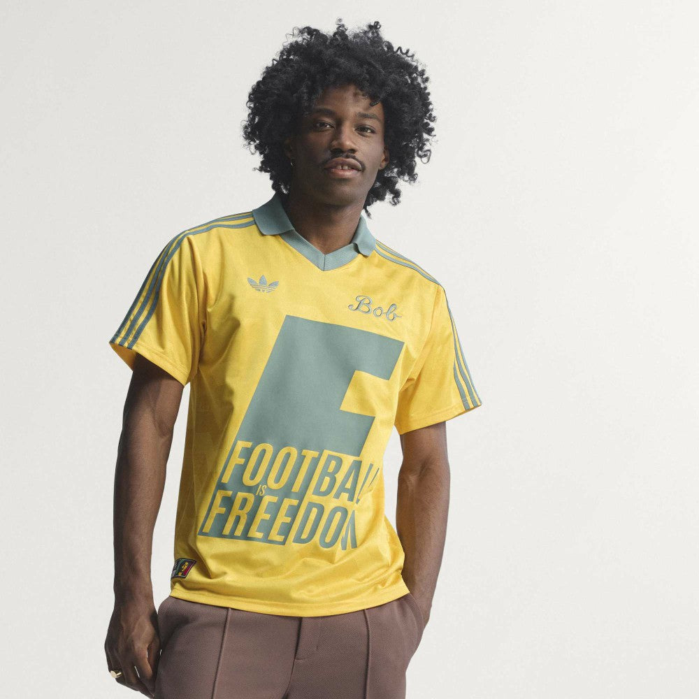 Adidas - Jamaica National Team x Bob Marley Originals Fashion Jersey - Yellow