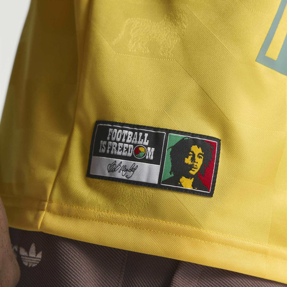 Adidas - Jamaica National Team x Bob Marley Originals Fashion Jersey - Yellow