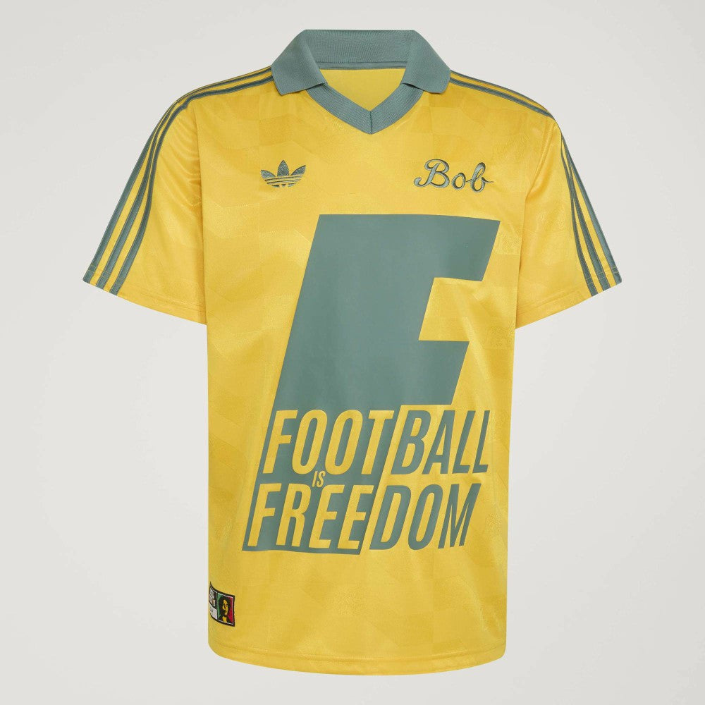 Adidas - Jamaica National Team x Bob Marley Originals Fashion Jersey - Yellow