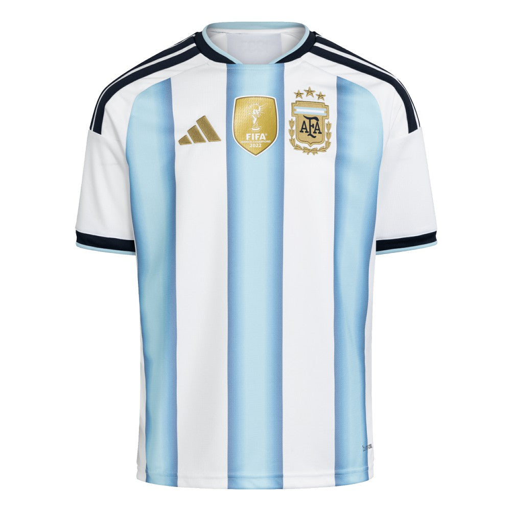 Adidas - Argentina National Team Youth FIFA x World Cup 2026 Home Replica Jersey - White