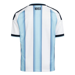 Adidas - Argentina National Team Youth FIFA x World Cup 2026 Home Replica Jersey - White