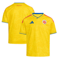 Adidas - Colombia National Team Youth FIFA x World Cup 2026 Home Replica Jersey - Yellow