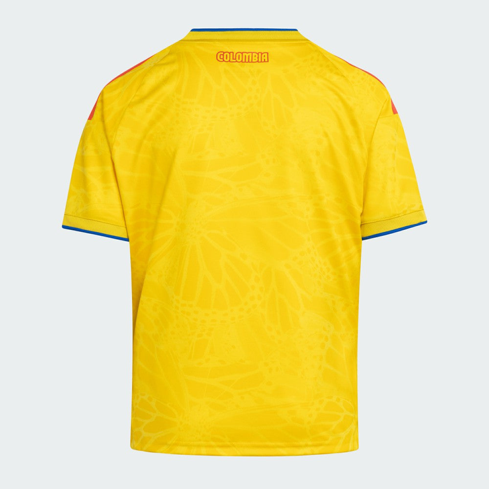 Adidas - Colombia National Team Youth FIFA x World Cup 2026 Home Replica Jersey - Yellow