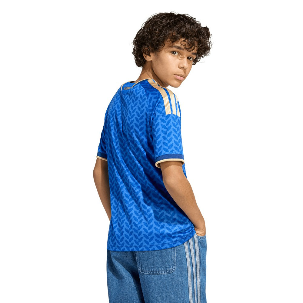Adidas - Italy National Team Youth FIFA x World Cup 2026 Home Replica Jersey - Blue