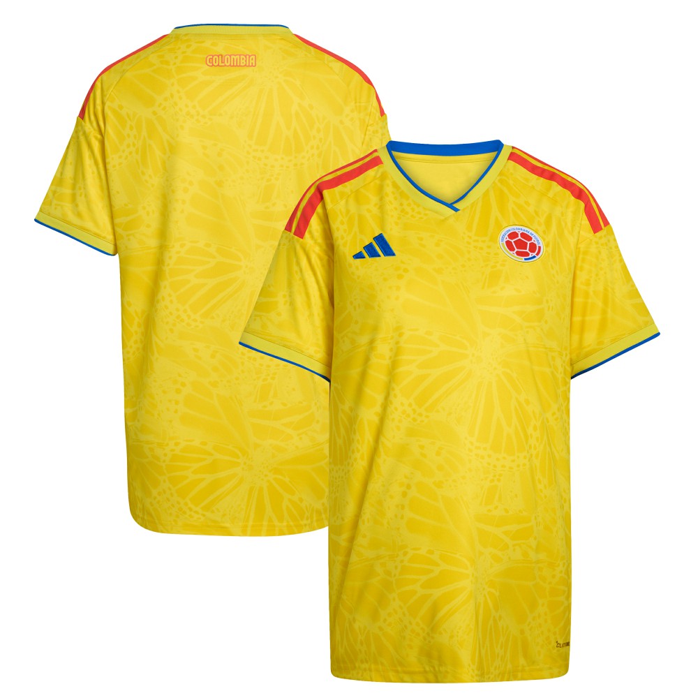 Adidas - Colombia National Team Women's FIFA x World Cup 2026 Home Replica Jersey - Yellow