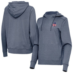 Boston Red Sox Antigua Women's Justice Stars and Stripes Team Logo Pullover Hoodie Discount
