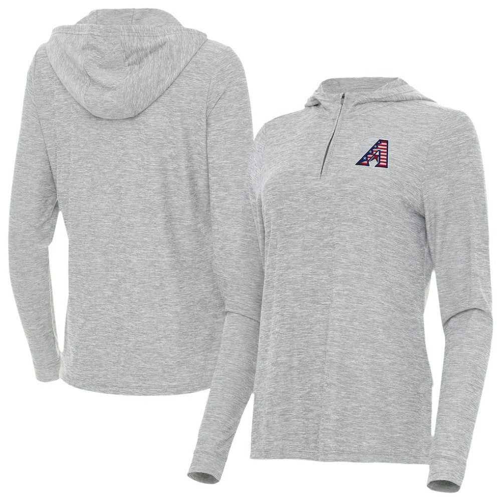 Arizona Diamondbacks Antigua Women's Daybreak Quarter-Zip Hoodie Discount