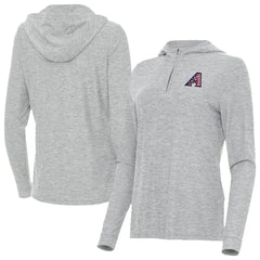 Arizona Diamondbacks Antigua Women's Daybreak Quarter-Zip Hoodie Discount