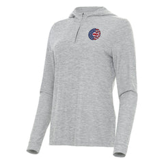 Chicago Cubs Antigua Women's Daybreak Quarter-Zip Hoodie Discount