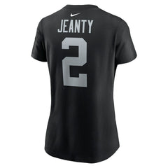 Ashton Jeanty Las Vegas Raiders Women's Name & Number T-Shirt - Black - Nike