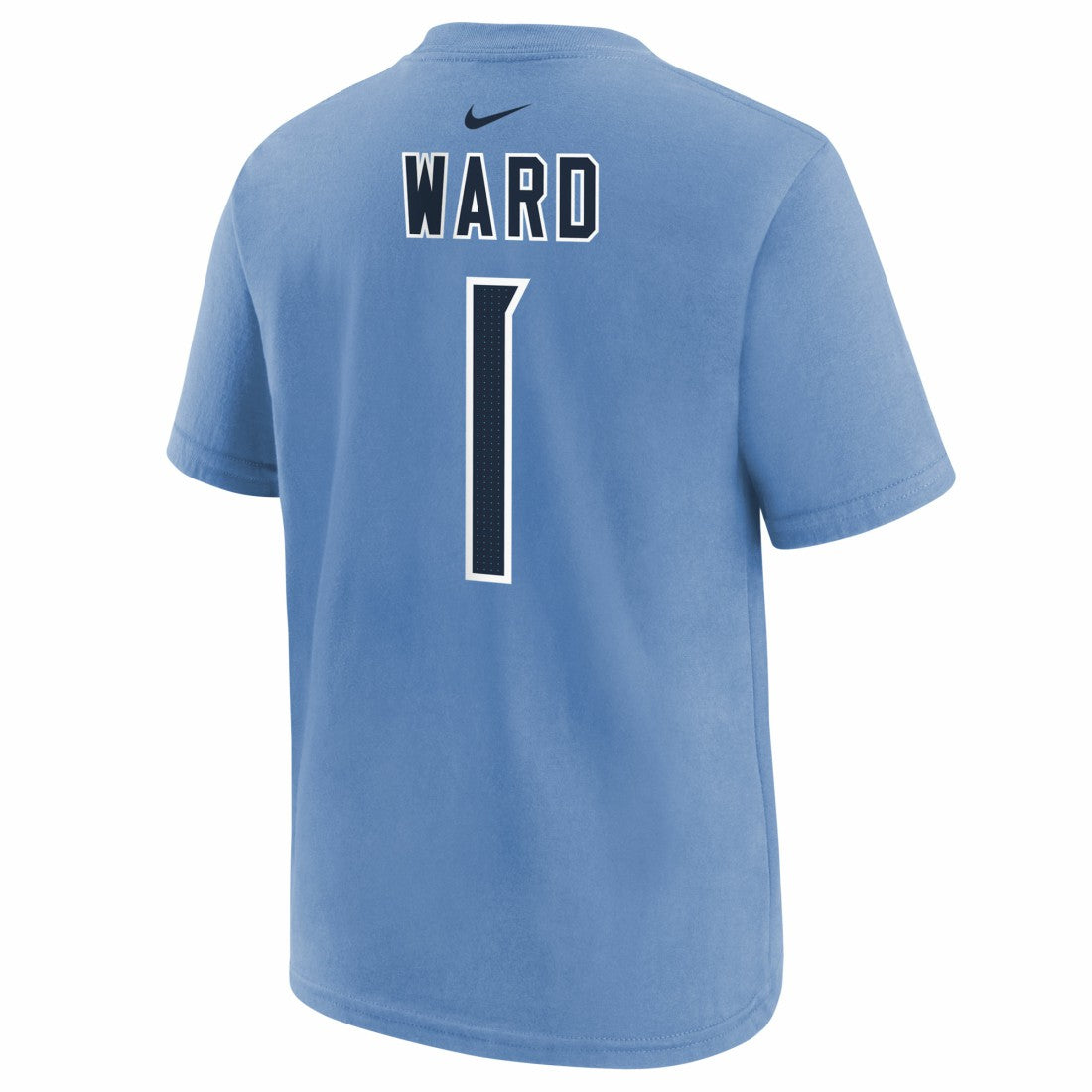 Cam Ward Tennessee Titans Youth 2025 NFL Draft First Round Pick Name & Number T-Shirt - Navy - Nike