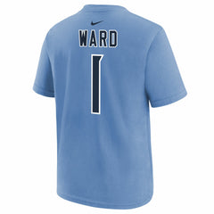 Cam Ward Tennessee Titans Youth 2025 NFL Draft First Round Pick Name & Number T-Shirt - Navy - Nike