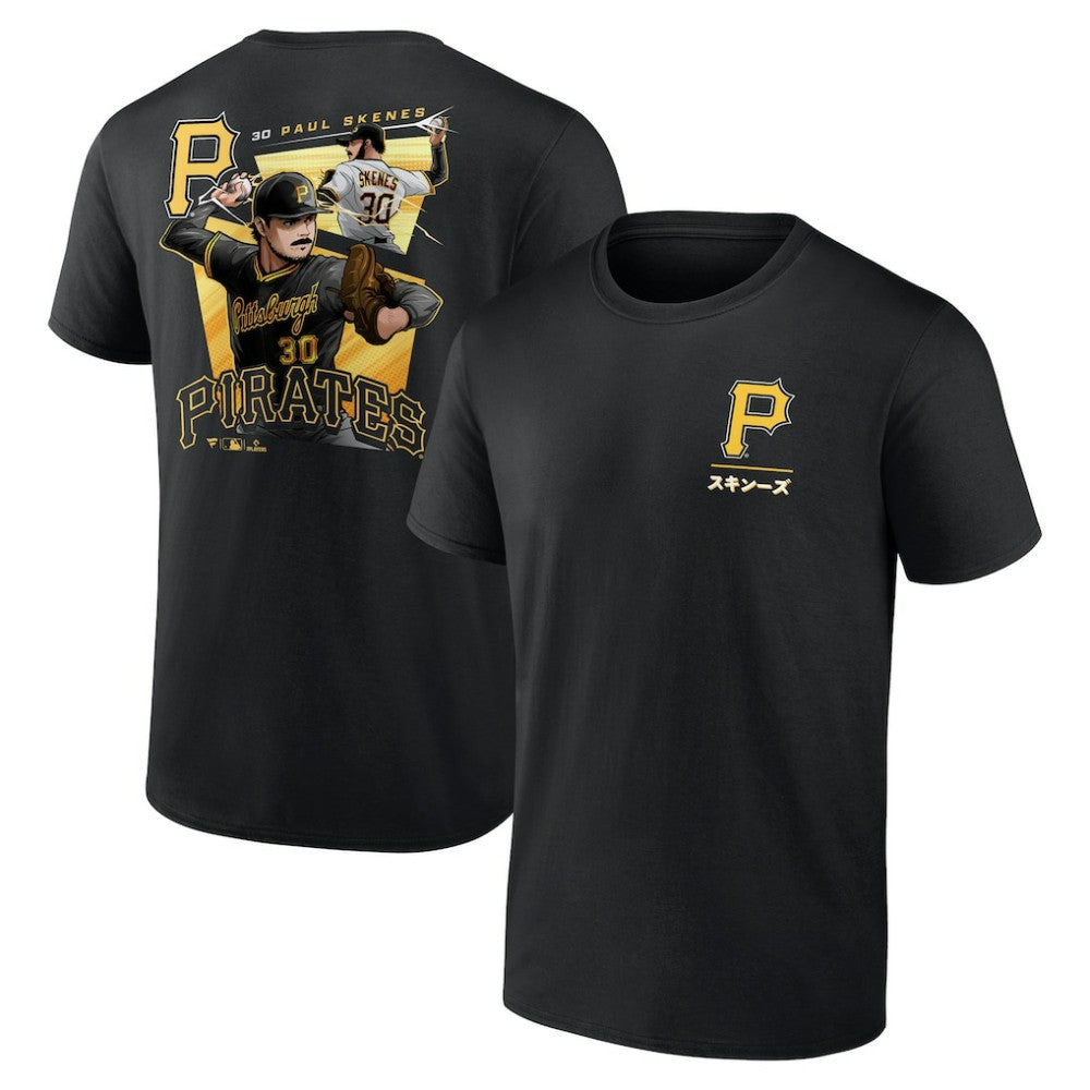 Paul Skenes Pittsburgh Pirates Anime Player T-Shirt Near Me