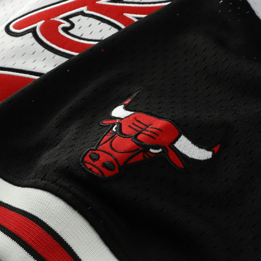 Mitchell & Ness Scottie Pippen Chicago Bulls Player Mesh V-Neck Shirt White