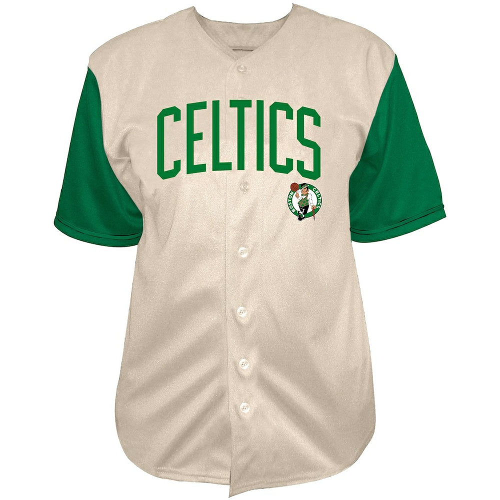 Fanatics Jayson Tatum Boston Celtics Baseball Jersey Cream