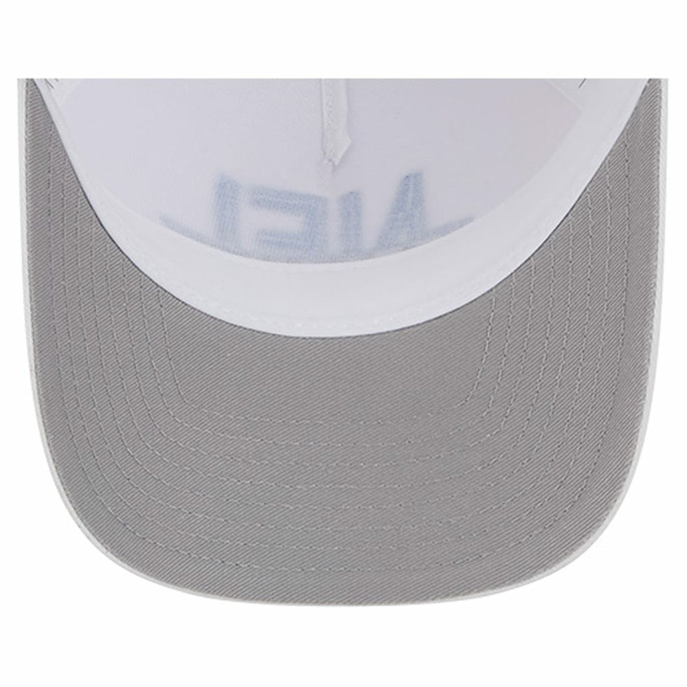 Detroit Lions New Era NFL 9FORTY A-Frame M-Crown Adjustable Trucker Hat - White - NFL