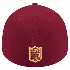 Washington Commanders New Era Stripes 39THIRTY Flex Hat - Burgundy - NFL