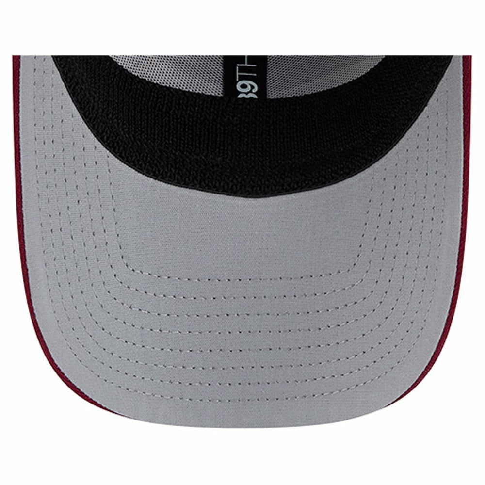 Washington Commanders New Era Stripes 39THIRTY Flex Hat - Burgundy - NFL