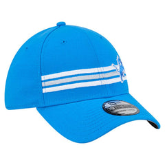 Detroit Lions New Era Stripes 39THIRTY Flex Hat - Blue - NFL