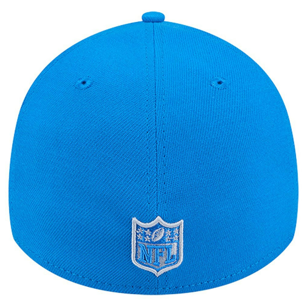 Detroit Lions New Era Stripes 39THIRTY Flex Hat - Blue - NFL
