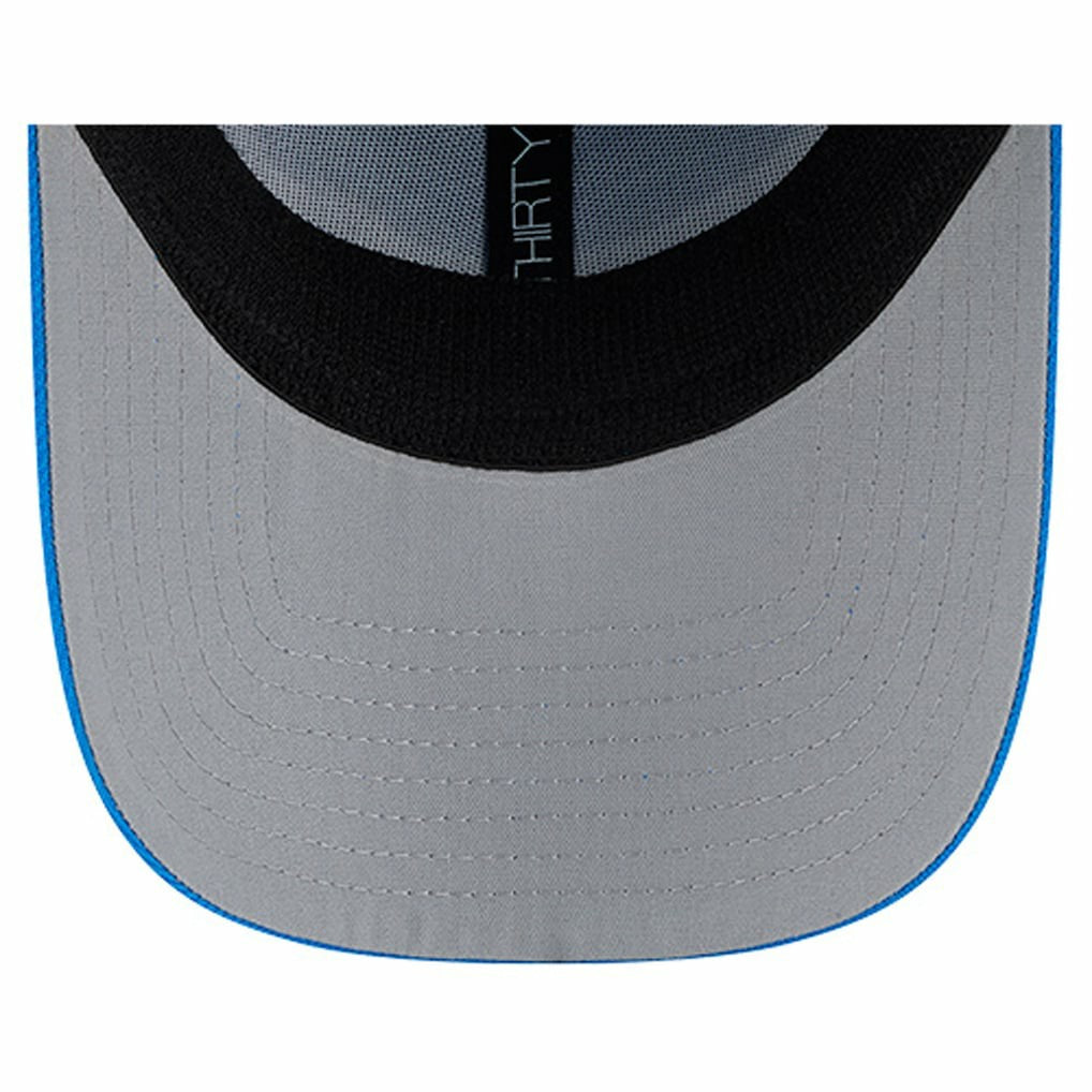Detroit Lions New Era Stripes 39THIRTY Flex Hat - Blue - NFL