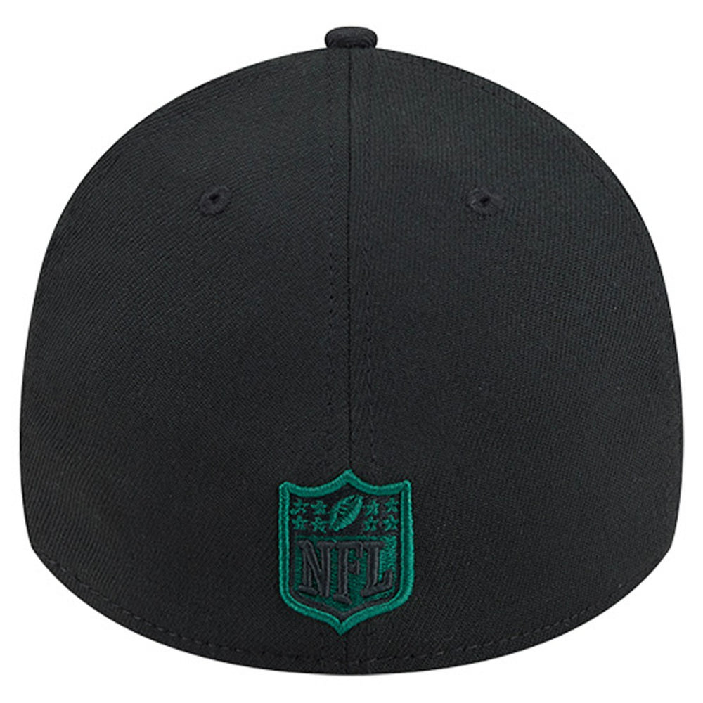 New York Jets New Era Stripes 39THIRTY Flex Hat - Black - NFL