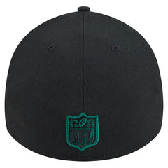 New York Jets New Era Stripes 39THIRTY Flex Hat - Black - NFL