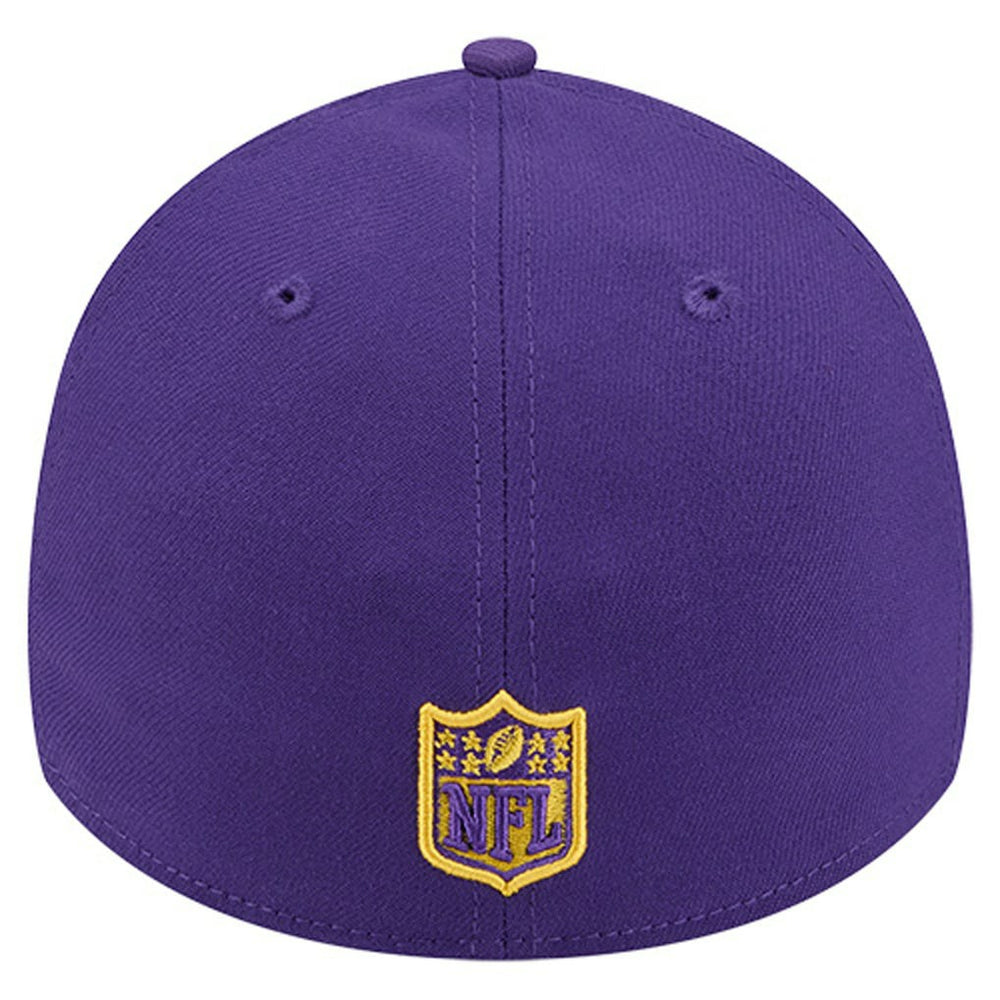 Minnesota Vikings New Era Stripes 39THIRTY Flex Hat - Purple - NFL