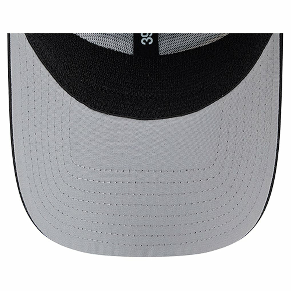 Pittsburgh Steelers New Era Stripes 39THIRTY Flex Hat - Black - NFL