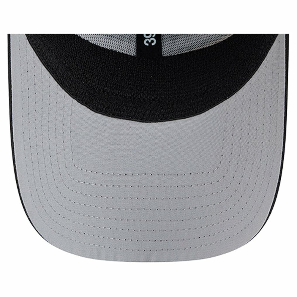 Pittsburgh Steelers New Era Stripes 39THIRTY Flex Hat - Black - NFL