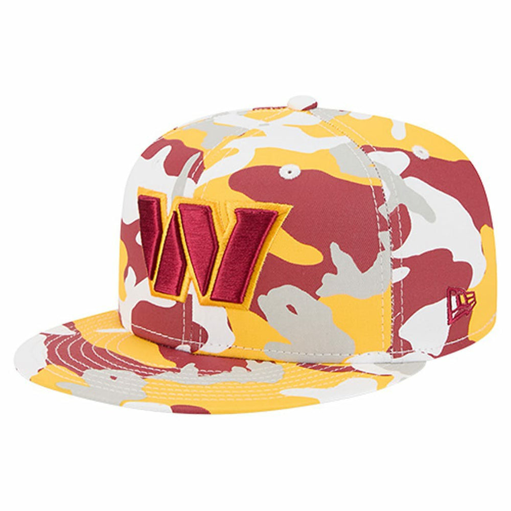 Washington Commanders New Era 59FIFTY Fitted Hat - Gold/Burgundy - NFL