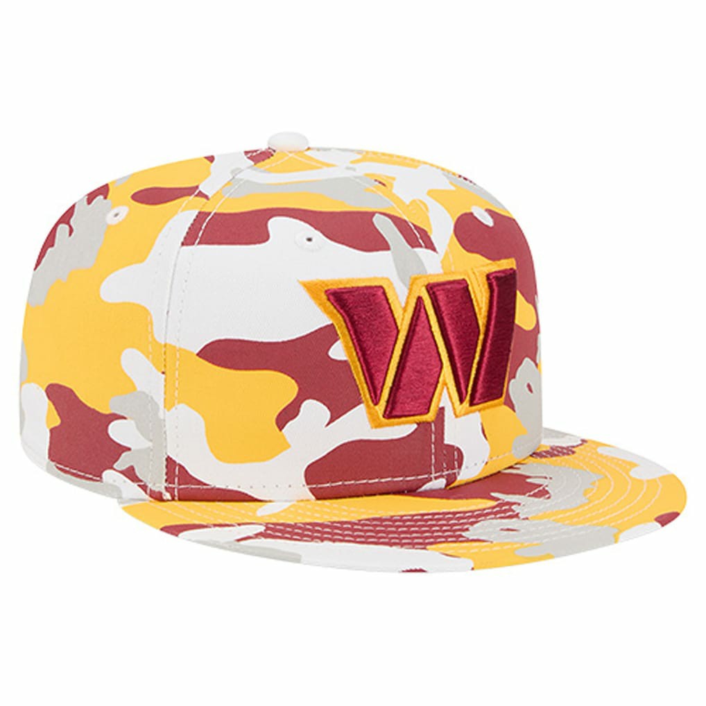 Washington Commanders New Era 59FIFTY Fitted Hat - Gold/Burgundy - NFL