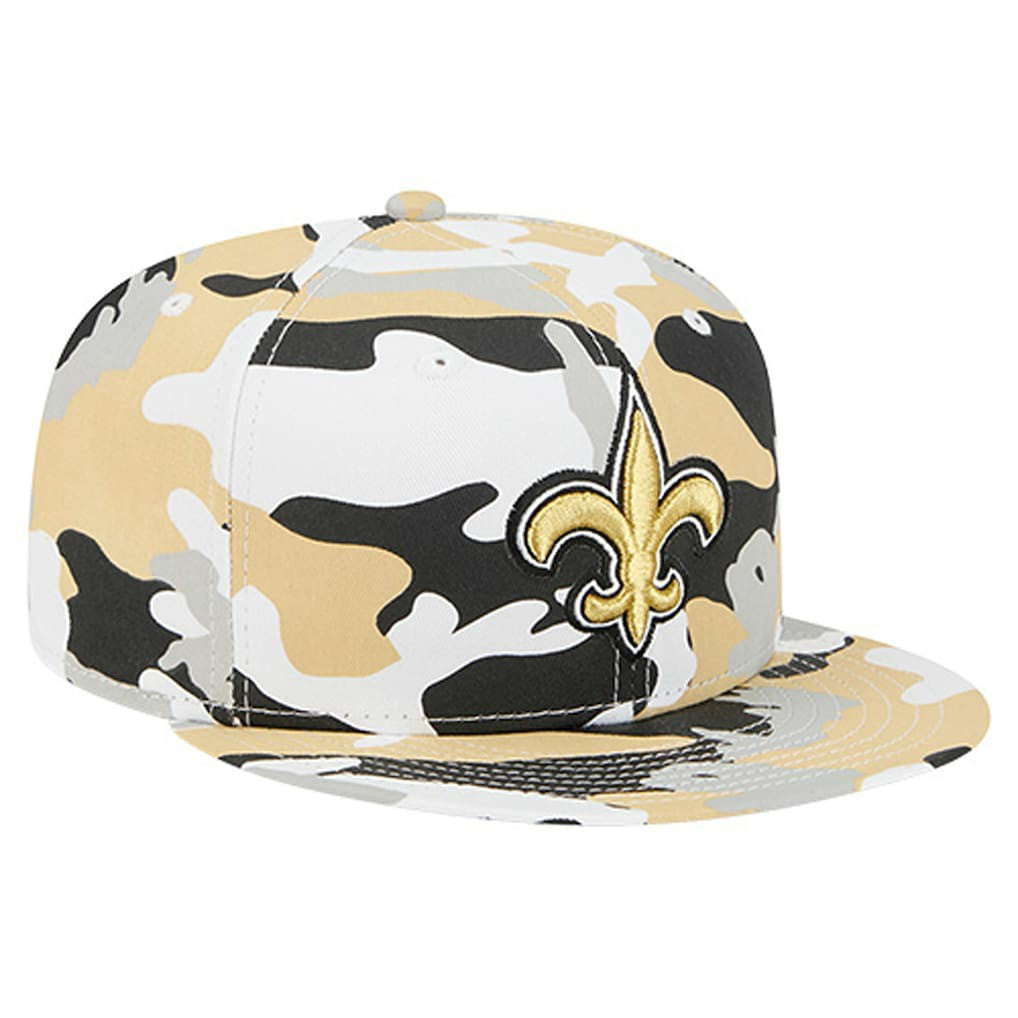 New Orleans Saints New Era 59FIFTY Fitted Hat - Gold/Black - NFL