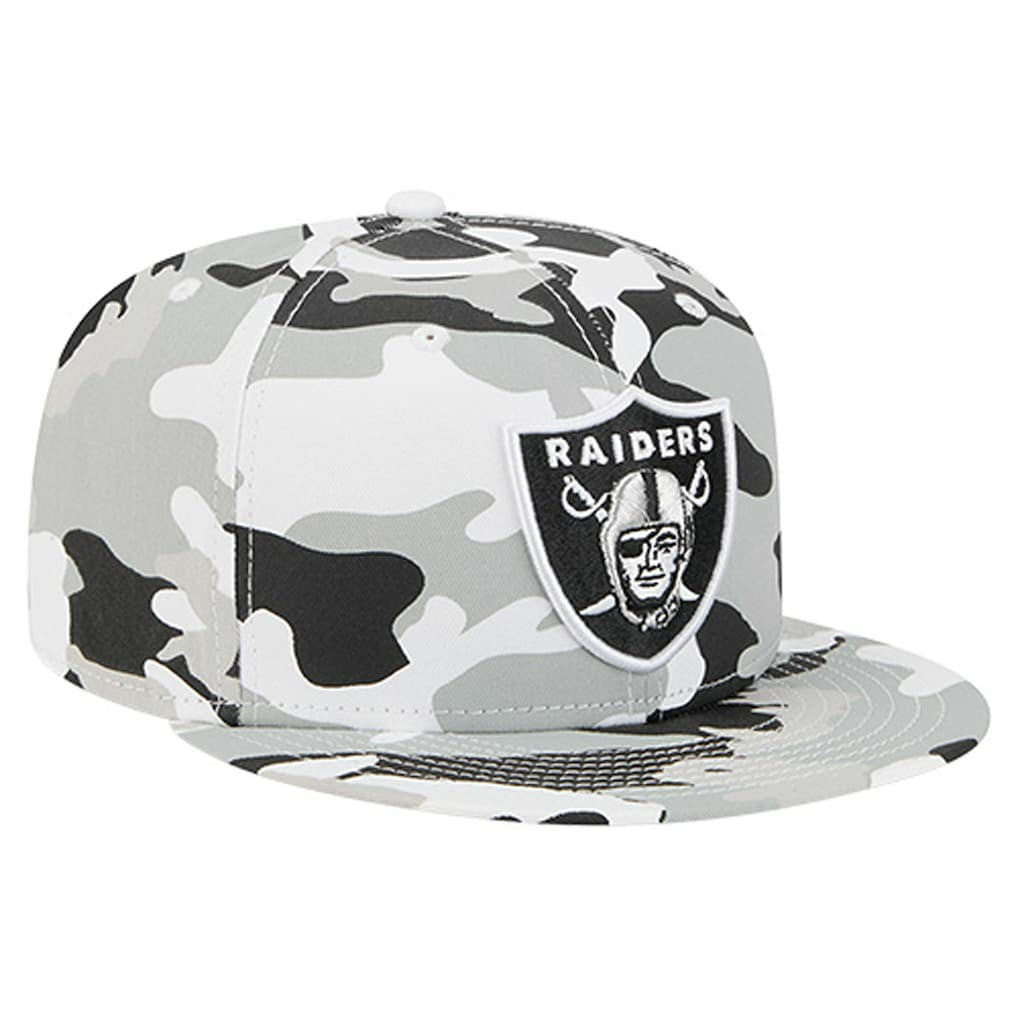 Las Vegas Raiders New Era 59FIFTY Fitted Hat - Silver/Black - NFL
