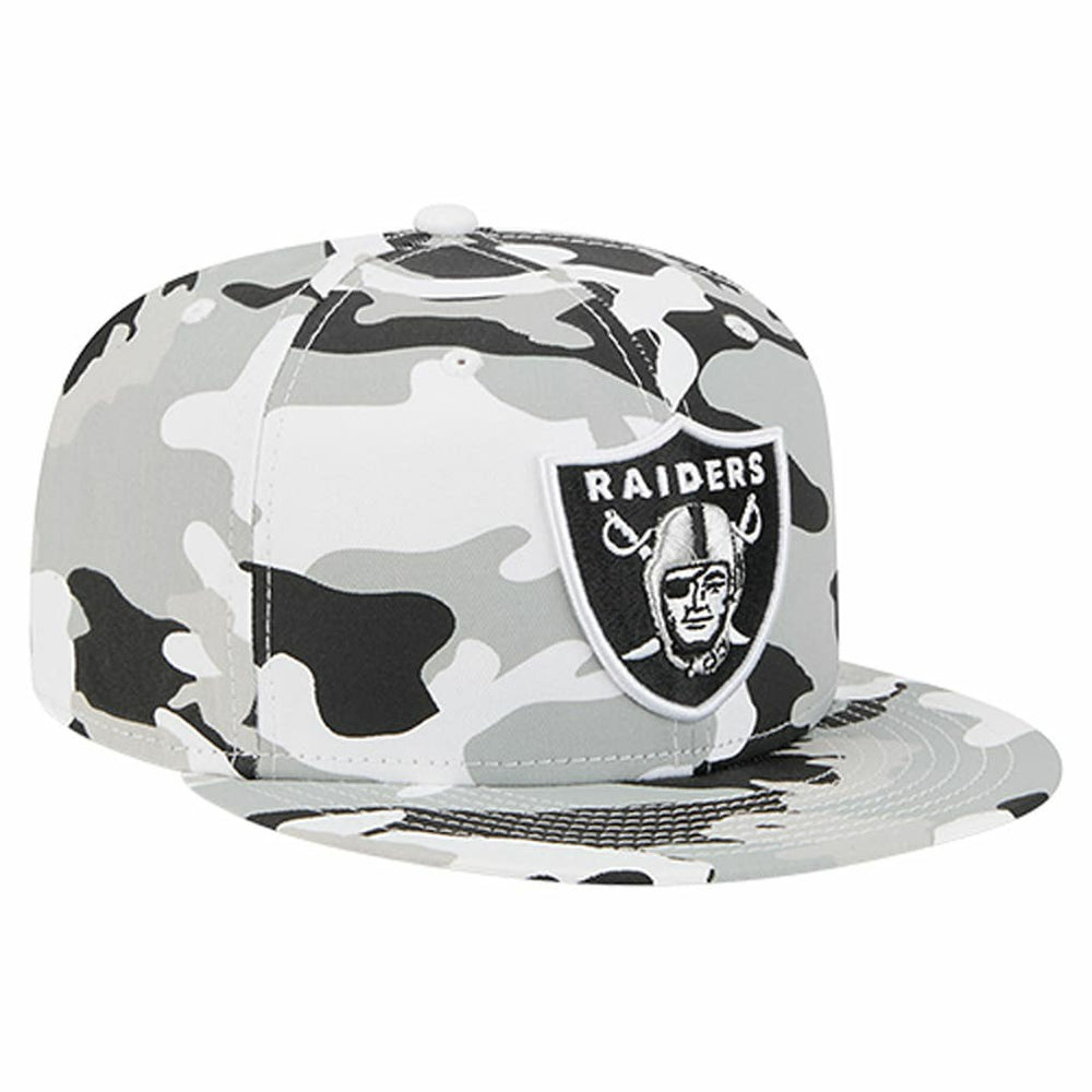Las Vegas Raiders New Era 59FIFTY Fitted Hat - Silver/Black - NFL