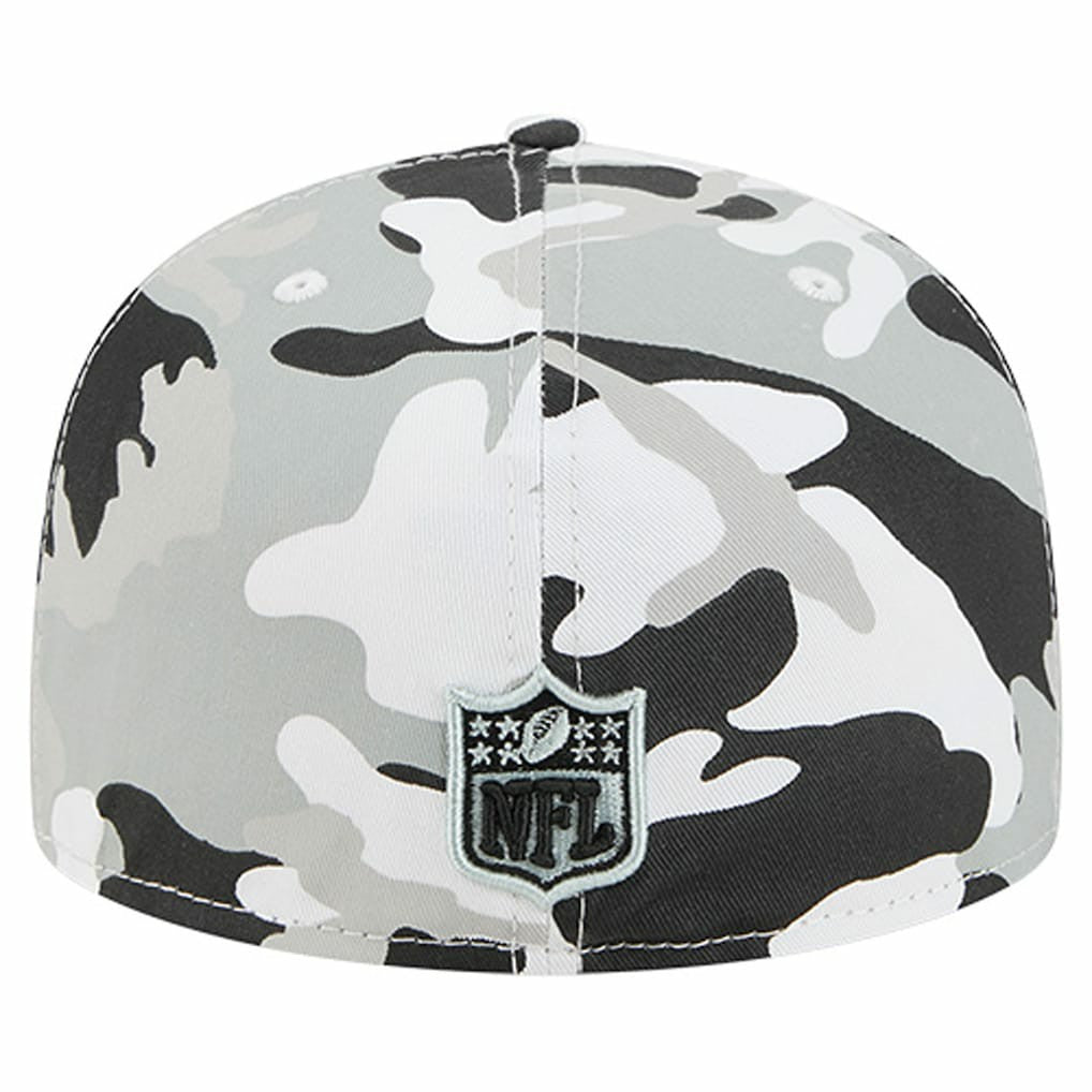 Las Vegas Raiders New Era 59FIFTY Fitted Hat - Silver/Black - NFL