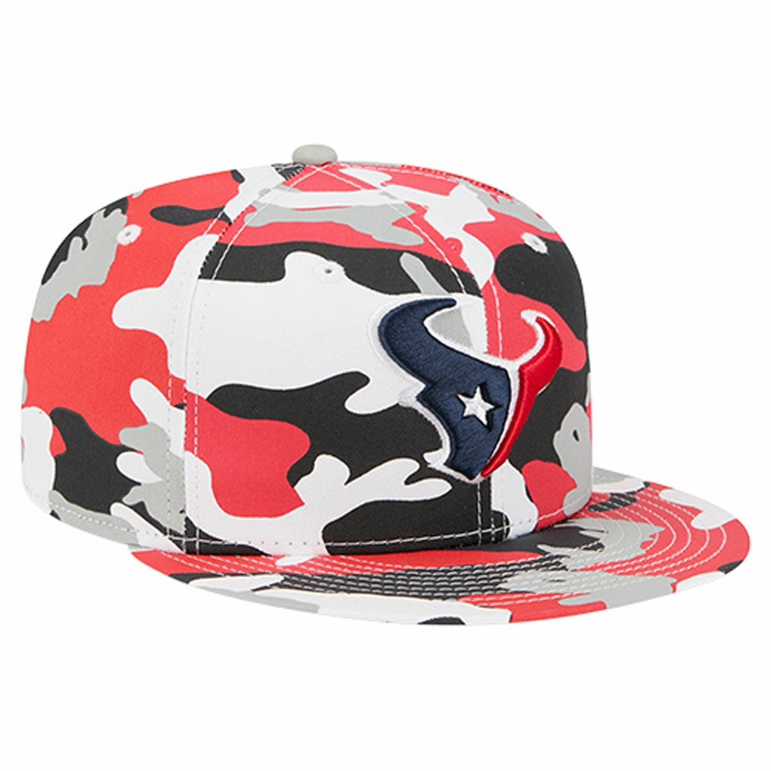 Houston Texans New Era 59FIFTY Fitted Hat - Red/Navy - NFL