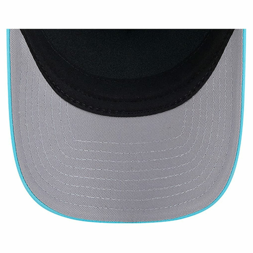 Miami Dolphins New Era Gas Station 9FORTY A-Frame M-Crown Adjustable Trucker Hat - Aqua - NFL