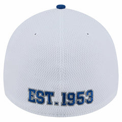 Indianapolis Colts New Era Dashmark Rays 39THIRTY Flex Hat - White/Royal - NFL