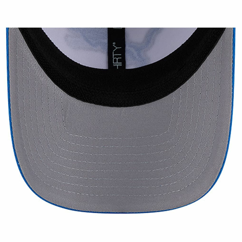Detroit Lions New Era Dashmark Rays 39THIRTY Flex Hat - White/Blue - NFL