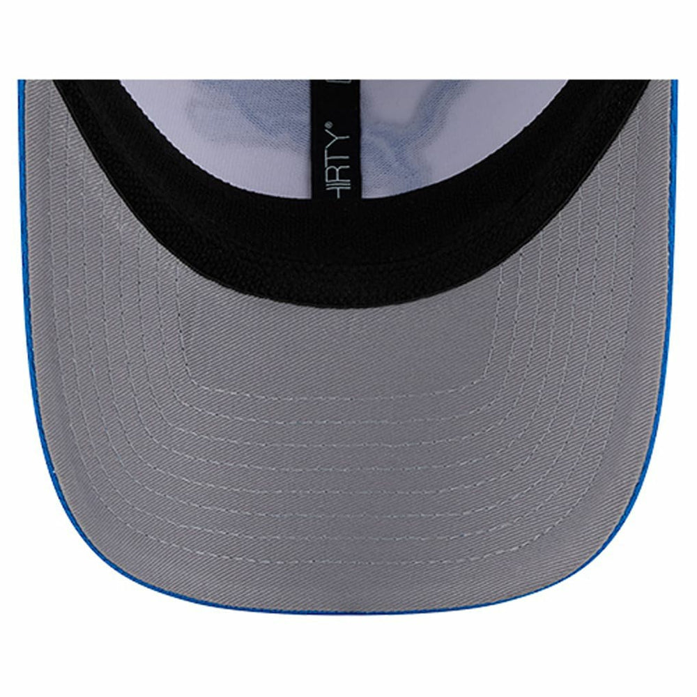 Detroit Lions New Era Dashmark Rays 39THIRTY Flex Hat - White/Blue - NFL