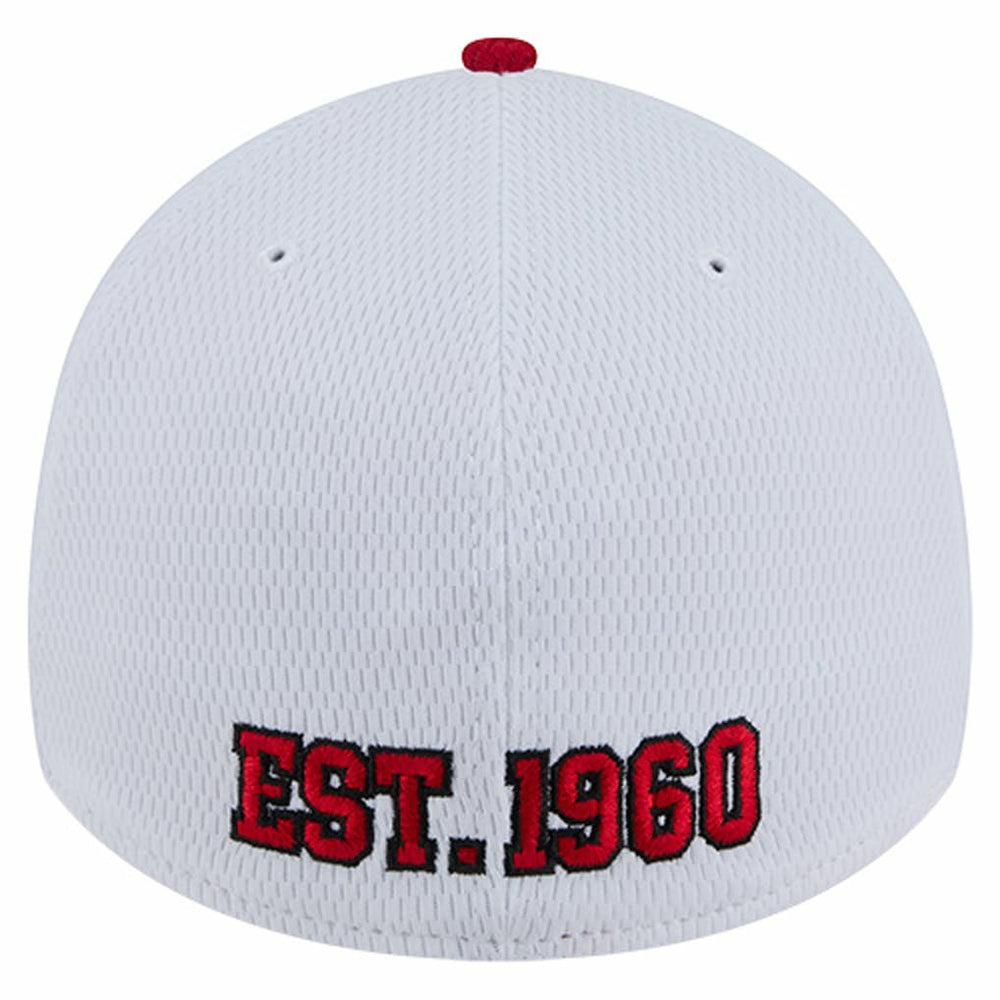 Kansas City Chiefs New Era Dashmark Rays 39THIRTY Flex Hat - White/Red - NFL