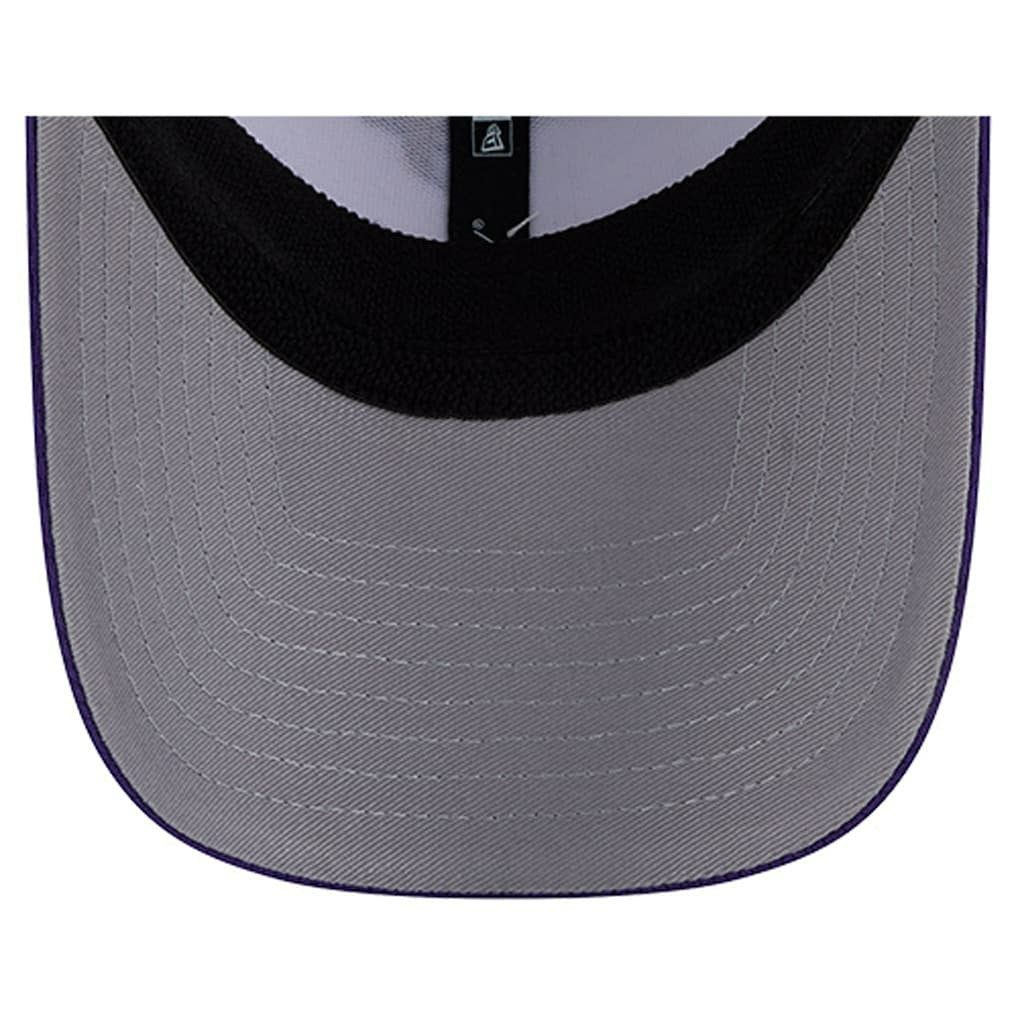 Minnesota Vikings New Era Dashmark Rays 39THIRTY Flex Hat - White/Purple - NFL