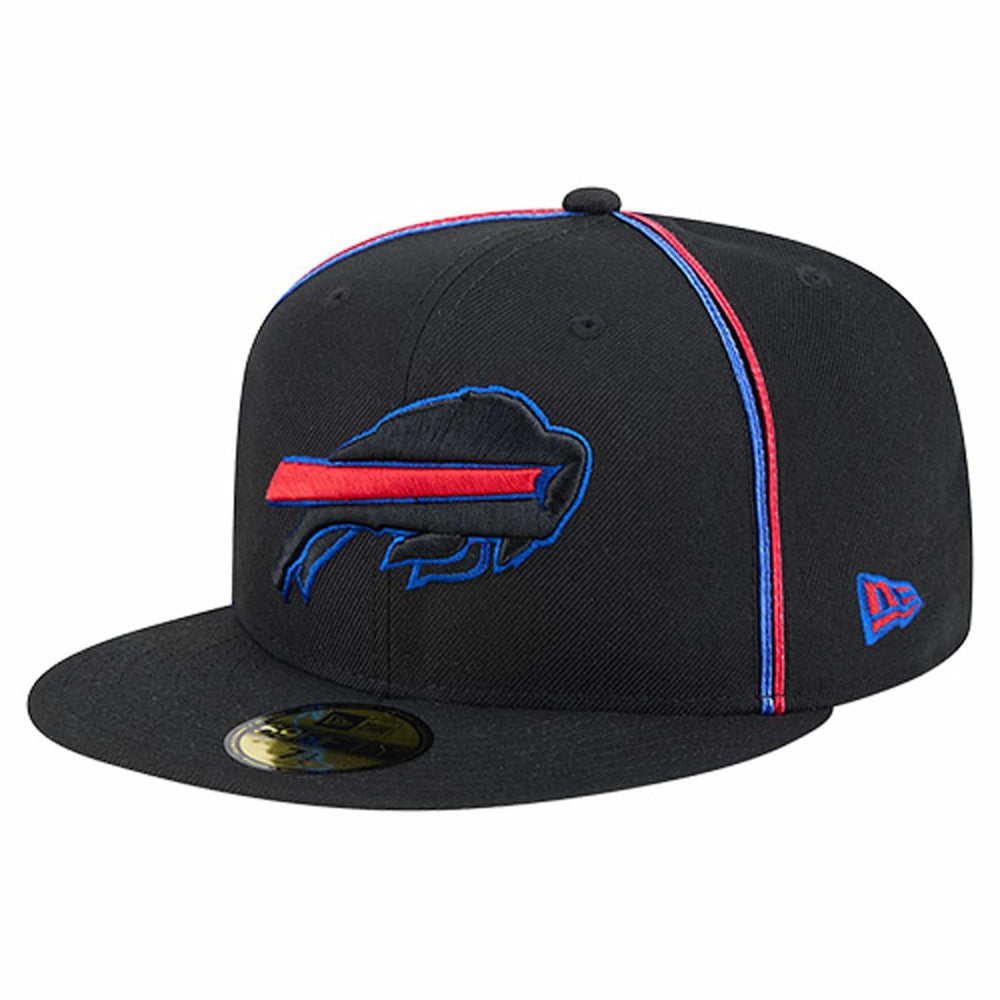 Buffalo Bills New Era Soutache 59FIFTY Fitted Hat - Black - NFL