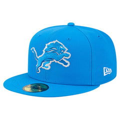 Detroit Lions New Era Group Chat 59FIFTY Fitted Hat - Blue - NFL