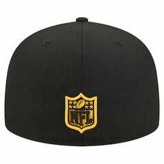 Pittsburgh Steelers New Era Group Chat 59FIFTY Fitted Hat - Black - NFL